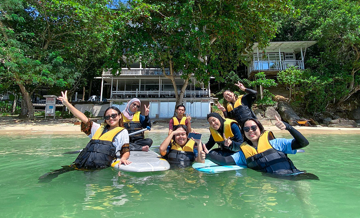 Family Trip to Rainbow Island Sepanggar